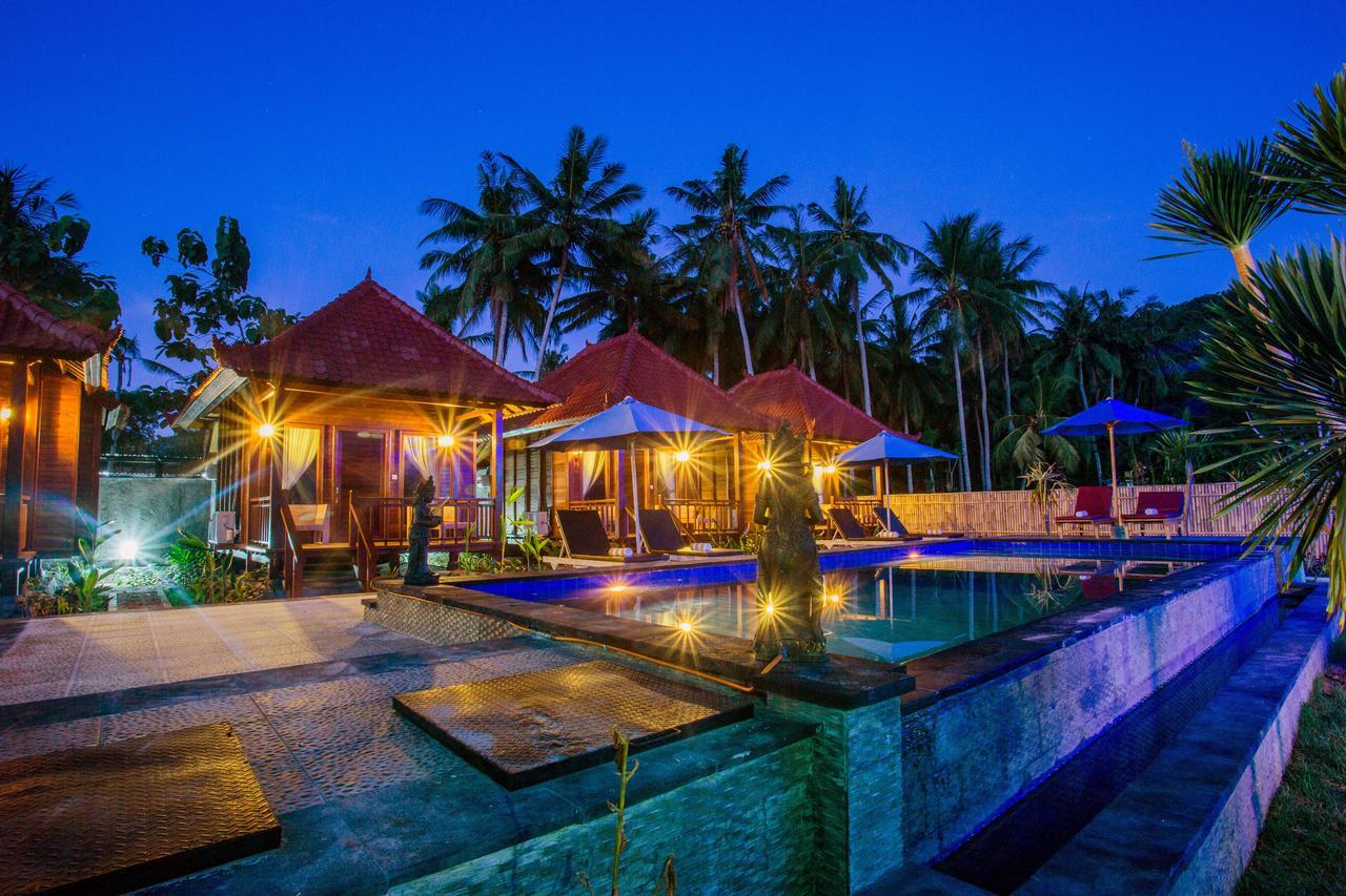 Hotel Maha Guru Huts Lembongan Exterior foto