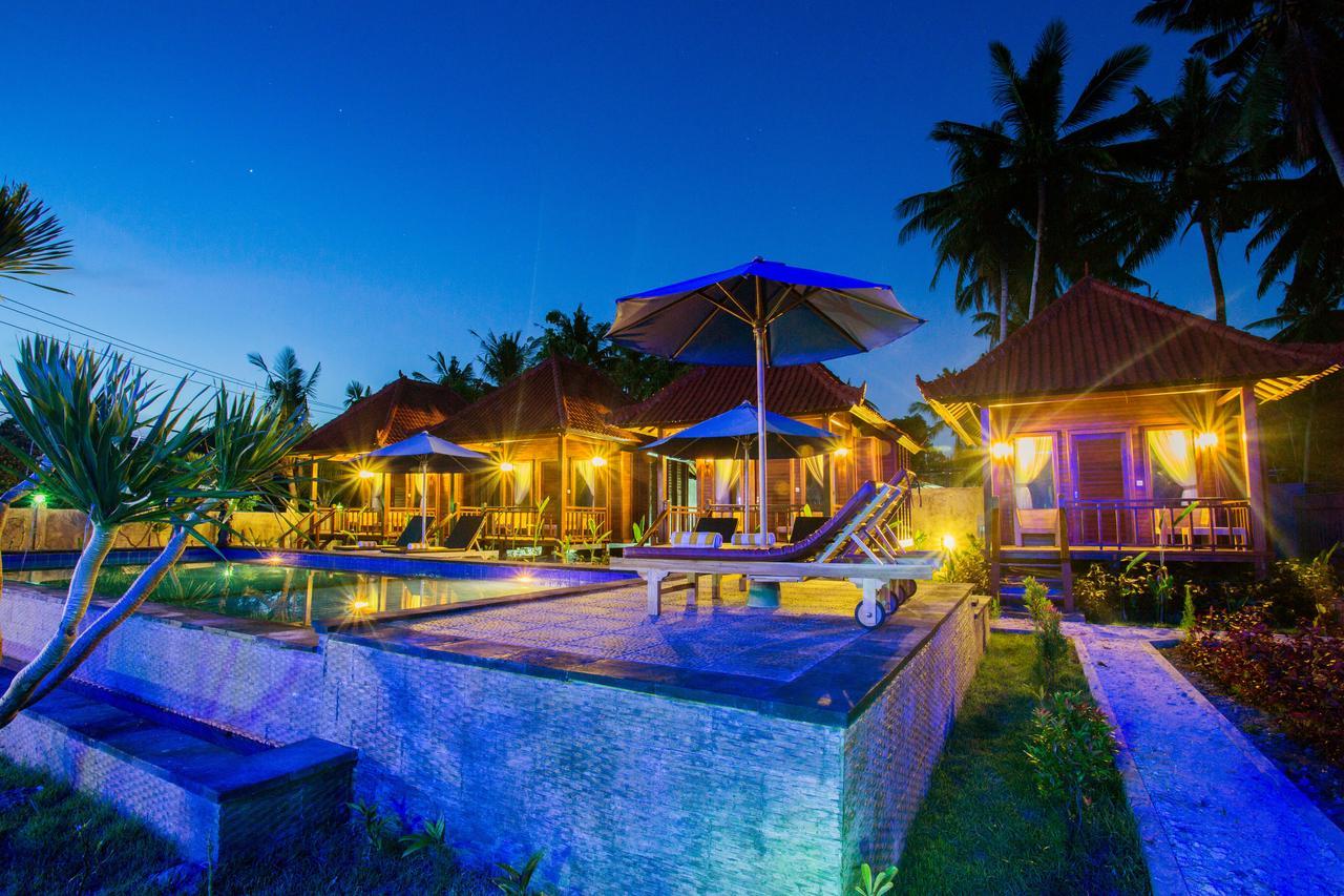 Hotel Maha Guru Huts Lembongan Exterior foto