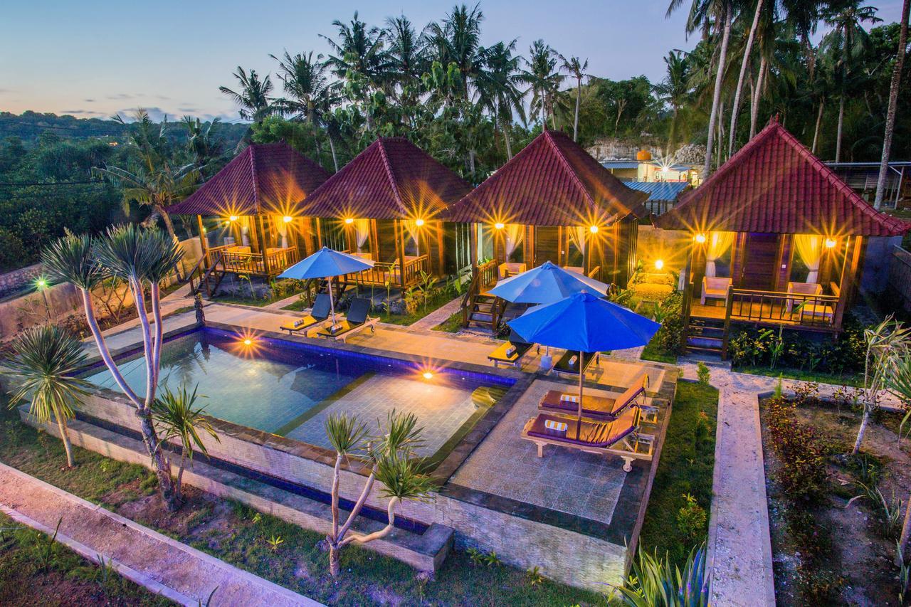 Hotel Maha Guru Huts Lembongan Exterior foto